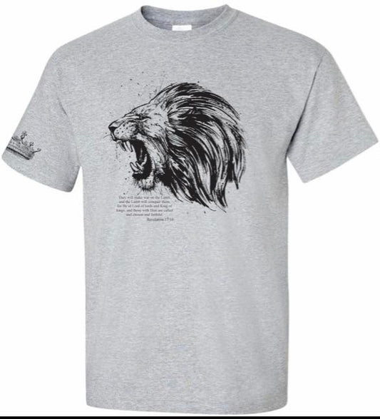 Bella Canvas Soft Tee in Gray - Jesus is King